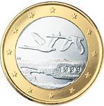 1 euro (other side, country Finland) 1