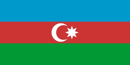Riigilipp, Aserbaidžaan