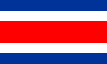 国旗, コスタリカ