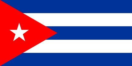 Riigilipp, Kuuba