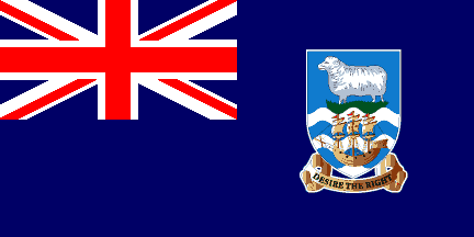 国旗, 福克兰群岛（即马尔维纳斯群岛）
