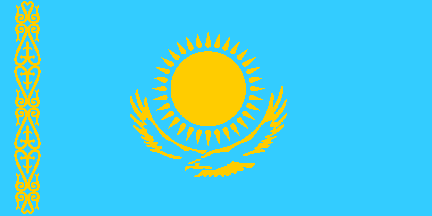 国旗, カザフスタン