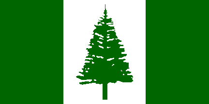 国旗, ノーフォーク島