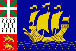 Riigilipp, Saint-Pierre ja Miquelon