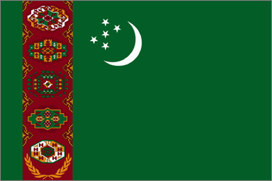 国旗, トルクメニスタン