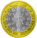 1 euro (other side, country Portugal) 1
