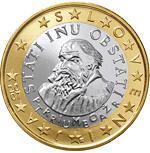 1 euro (other side, country Slovenia) 1