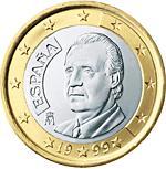 1 euro (other side, country Spain) 1