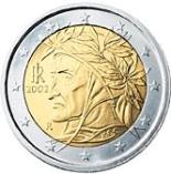 2 euro (other side, country Italy) 2