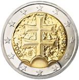 2 euro (other side, country Slovakia) 2