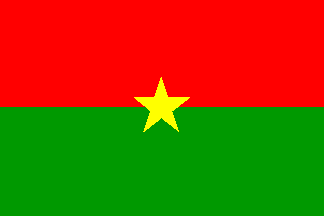 国旗, 布基纳法索