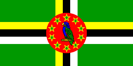 Riigilipp, Dominica