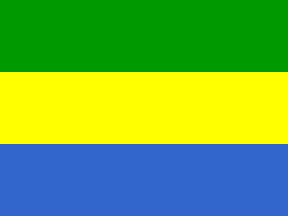 Riigilipp, Gabon