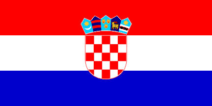 Riigilipp, Horvaatia