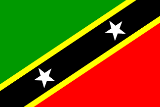 Riigilipp, Saint Kitts ja Nevis