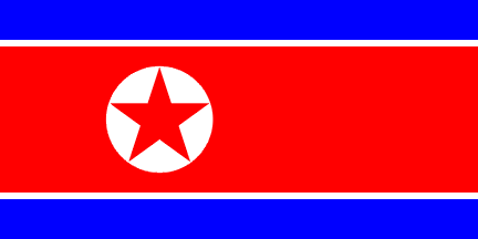 国旗, 韩国，北美