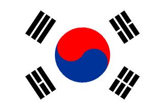 国旗, 韓国