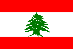 Riigilipp, Liibanon