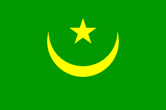 Riigilipp, Mauritaania