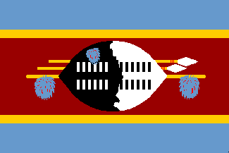 国旗, スワジランド