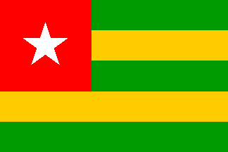 Riigilipp, Togo