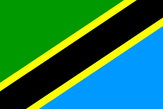 坦桑尼亚的国旗图片