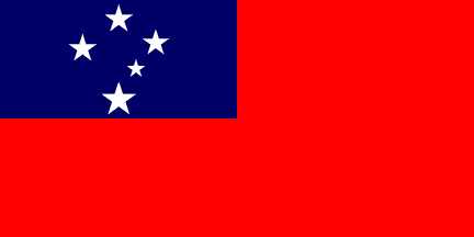 Riigilipp, Samoa
